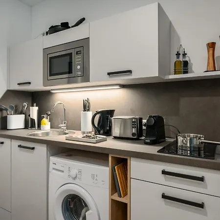 Bright - Super Central For 4 - Kitchen - Washer Lägenhet *